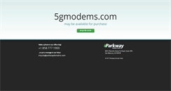Desktop Screenshot of 5gmodems.com