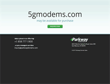 Tablet Screenshot of 5gmodems.com